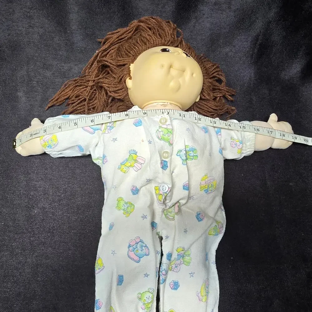 Vintage CPK Cabbage Patch Kids Doll Brown Hair 1984 MC Thomas